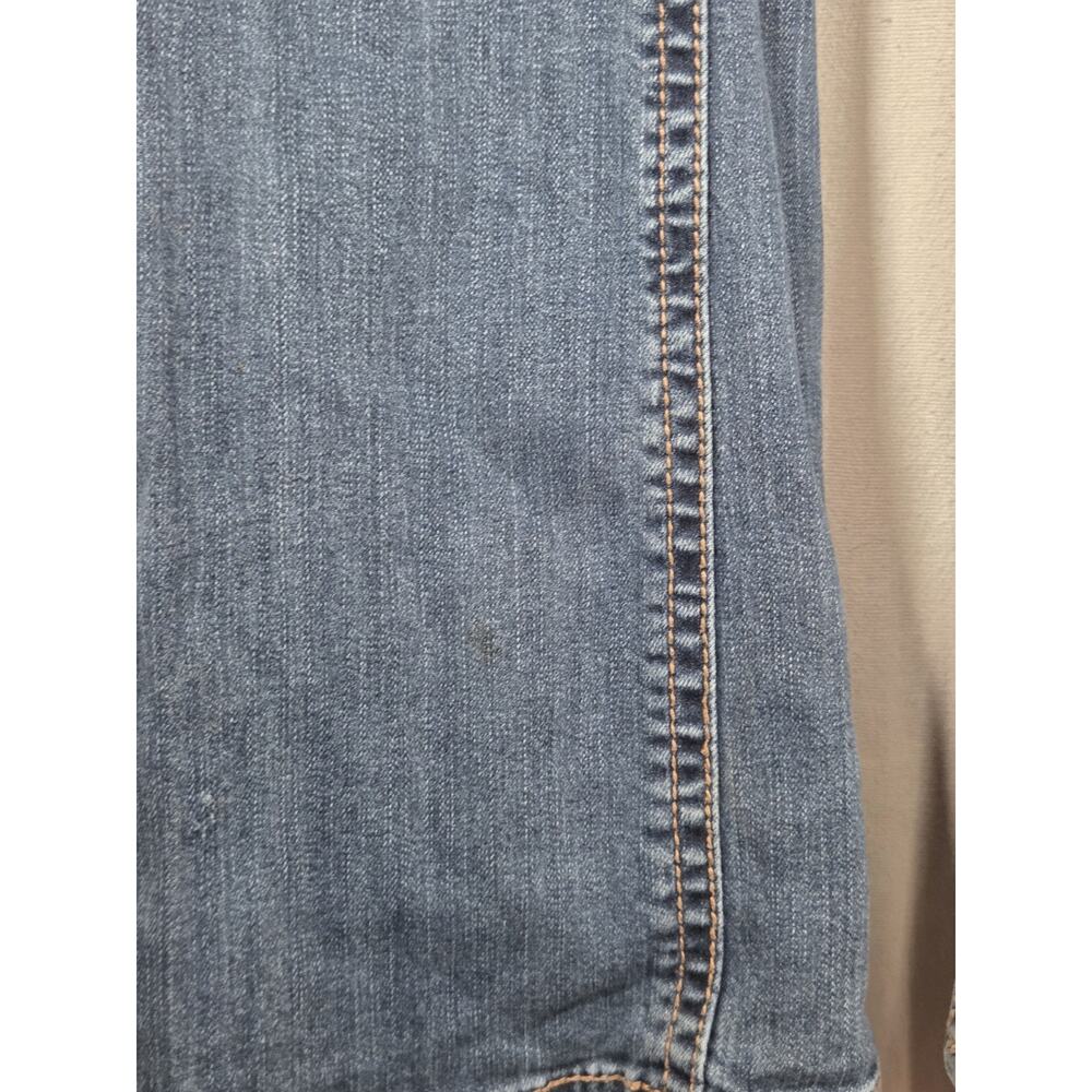 Grace In LA Jeans Size 31 Womens Bootcut Blue Easy Fit Embellished Y2K - Picture 4 of 11